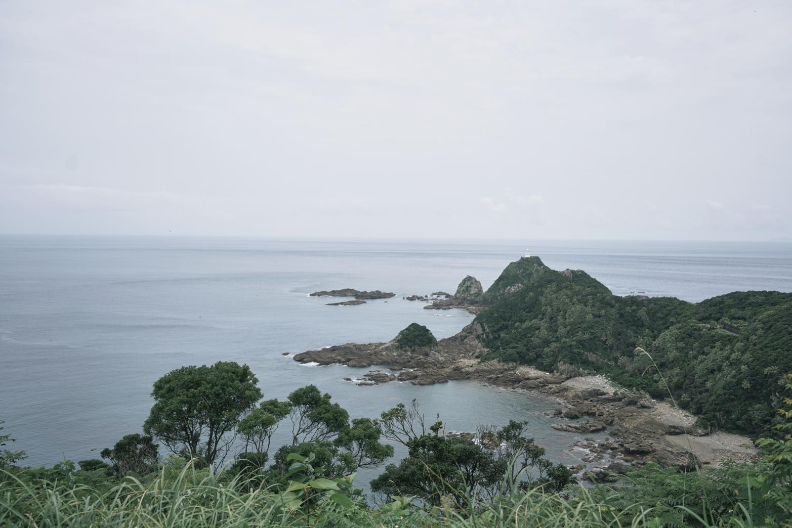 佐多岬灯台守の官舎跡地-3