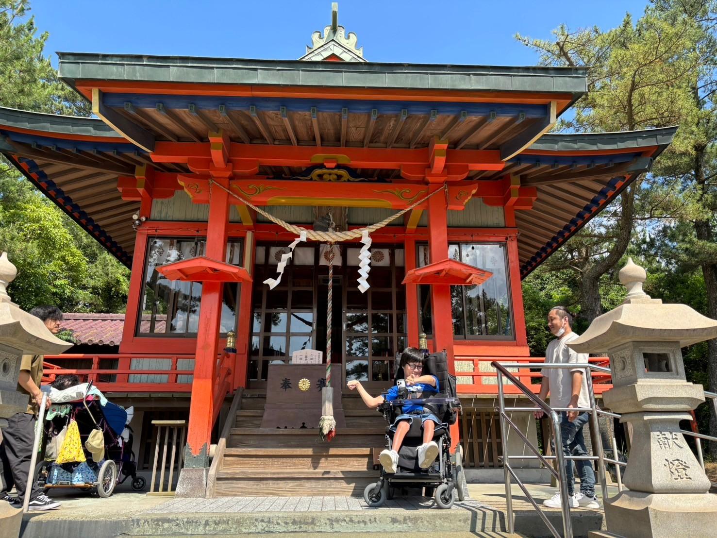 御朱印を頂きに月読神社へ-6