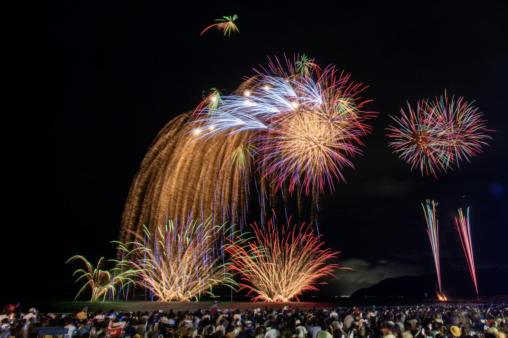 あいら市花火大会-0