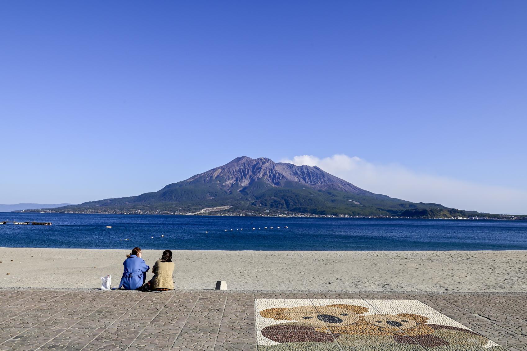 磯海水浴場の写真(鹿児島県鹿児島市)