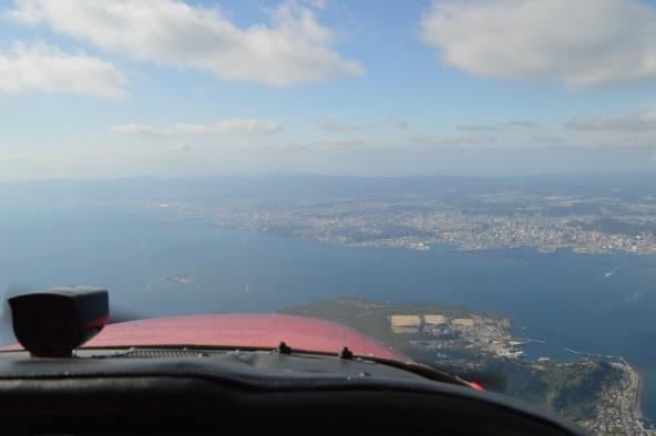 遊覧飛行 桜島コース-3