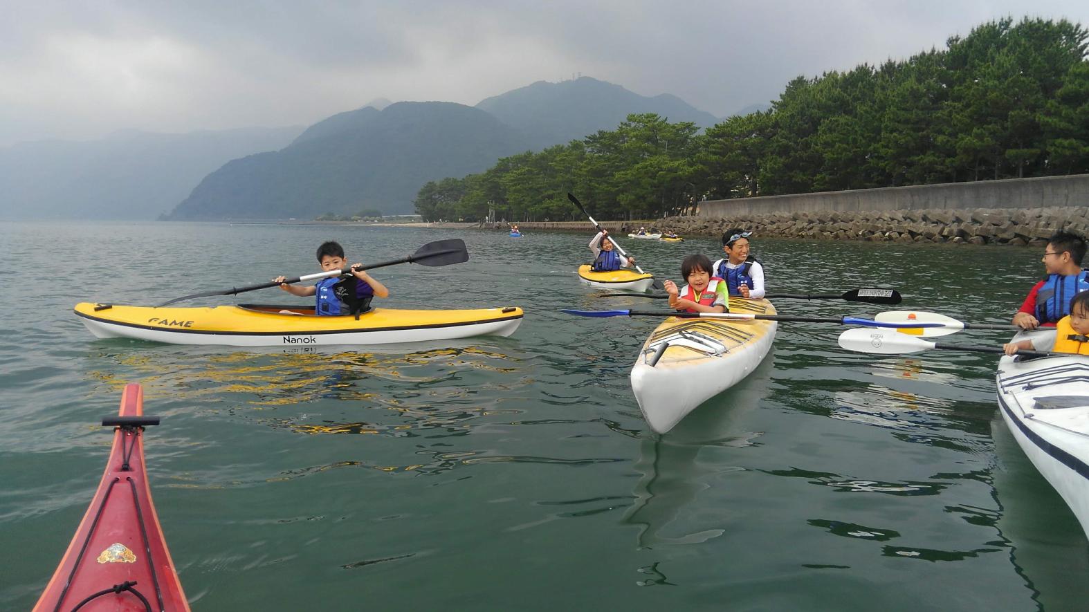 Wind and Waves　シーカヤックトリップ（磯海水浴場）-8