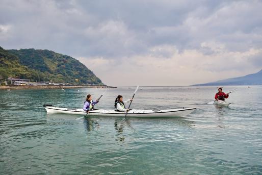 Wind and Waves　シーカヤックトリップ（磯海水浴場）-1