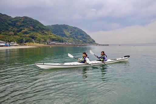 Wind and Waves　シーカヤックトリップ（磯海水浴場）-4