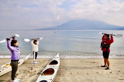 Wind and Waves　シーカヤックトリップ（磯海水浴場）-9