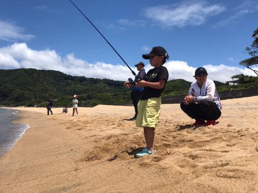 第1回　本土最南端でキス釣り大会＆クリーンアップ大作戦-1