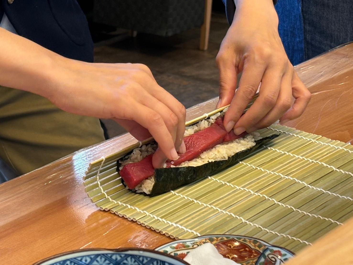 Morning Sushi roll making with Omakase chef-1